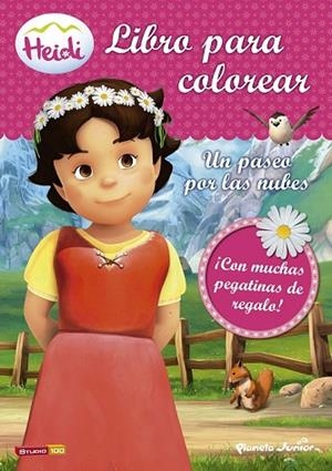 HEIDI. UN PASEO POR LAS NUBES. LIBRO PARA COLOREAR CON PEGATINAS | 9788408150046 | VV.AA. | Llibreria Drac - Llibreria d'Olot | Comprar llibres en català i castellà online