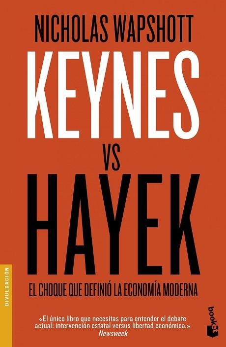 KEYNES VS HAYEK | 9788423425129 | WAPSHOTT, NICHOLAS | Llibreria Drac - Librería de Olot | Comprar libros en catalán y castellano online