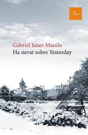 HA NEVAT SOBRE YESTERDAY | 9788475886176 | JANER, GABRIEL | Llibreria Drac - Librería de Olot | Comprar libros en catalán y castellano online