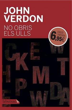 NO OBRIS ELS ULLS | 9788416600014 | VERDON, JOHN | Llibreria Drac - Librería de Olot | Comprar libros en catalán y castellano online