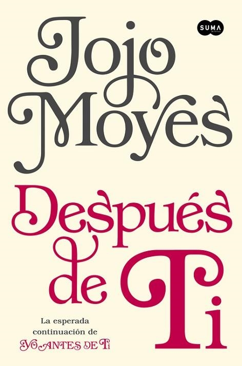 DESPUÉS DE TI | 9788483658826 | MOYES, JOJO | Llibreria Drac - Librería de Olot | Comprar libros en catalán y castellano online