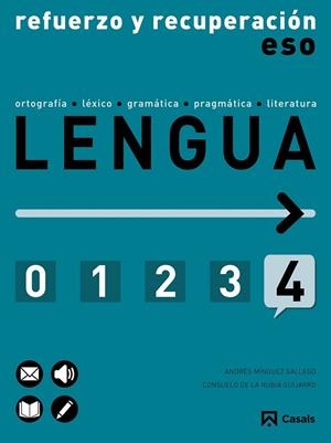 REFUERZO Y RECUPERACIÓN DE LENGUA 4 ESO (2015) | 9788421857533 | MINGUEZ, ANDRES ; DE LA RUBIA, CONSUELO | Llibreria Drac - Librería de Olot | Comprar libros en catalán y castellano online