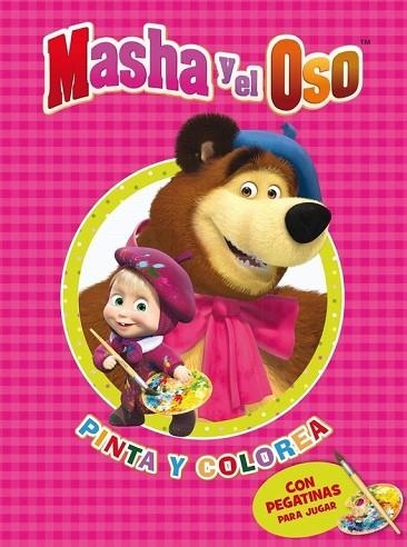 PINTA Y COLOREA (MASHA Y EL OSO. ACTIVIDADES) | 9788401907401 | AAVV | Llibreria Drac - Librería de Olot | Comprar libros en catalán y castellano online
