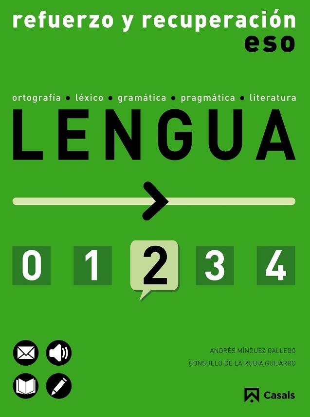 REFUERZO Y RECUPERACIÓN DE LENGUA 2 ESO (2015) | 9788421857526 | MINGUEZ, ANDRÉS | Llibreria Drac - Librería de Olot | Comprar libros en catalán y castellano online