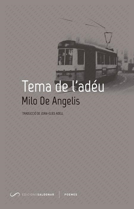TEMA DE L'ADÉU | 9788494507823 | DE ANGELIS, MILO | Llibreria Drac - Librería de Olot | Comprar libros en catalán y castellano online