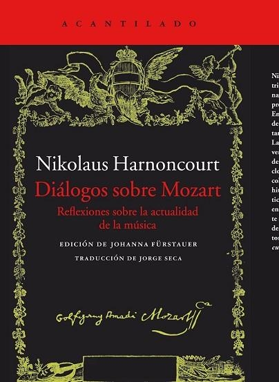 DIÁLOGOS SOBRE MOZART | 9788416011766 | HARNONCOURT, NIKOLAUS | Llibreria Drac - Librería de Olot | Comprar libros en catalán y castellano online