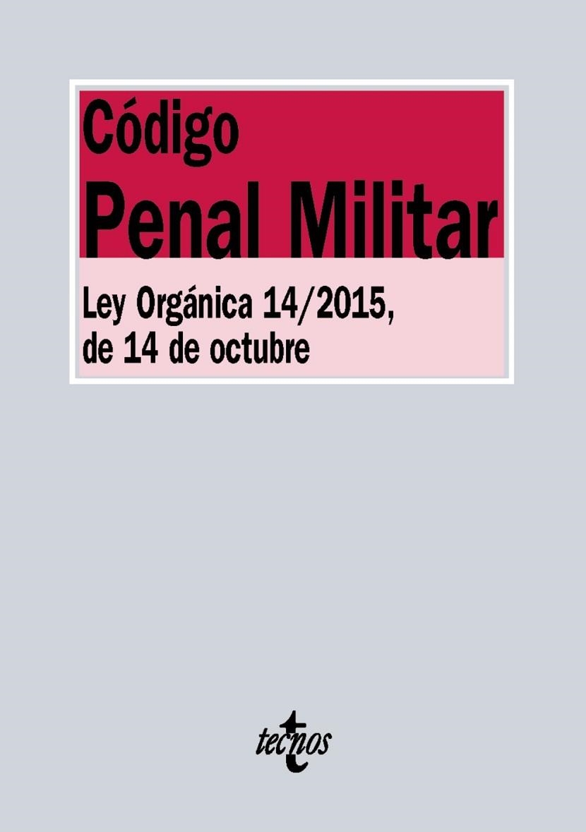 CODIGO PENAL MILITAR | 9788430969104 | EDITORIAL TECNOS | Llibreria Drac - Librería de Olot | Comprar libros en catalán y castellano online