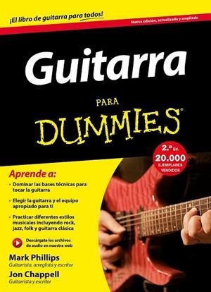 GUITARRA PARA DUMMIES | 9788432902871 | PHILLIPS, MARK ; CHAPPELL, JON | Llibreria Drac - Llibreria d'Olot | Comprar llibres en català i castellà online