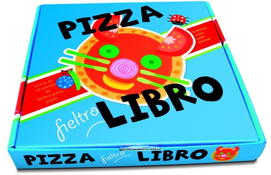 PIZZA LIBRO FIELTRO | 9788468305837 | BROOM, JENNY NACIONALIDAD: BRITÁNICA | Llibreria Drac - Librería de Olot | Comprar libros en catalán y castellano online