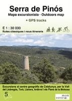 SERRA DE PINOS 1/30000 | 9788460895657 | Llibreria Drac - Librería de Olot | Comprar libros en catalán y castellano online