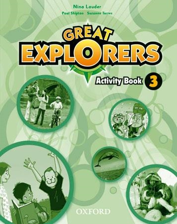 GREAT EXPLORERS 3: ACTIVITY BOOK | 9780194507417 | LAUDER, NINA | Llibreria Drac - Librería de Olot | Comprar libros en catalán y castellano online