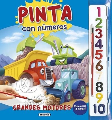 GRANDES MOTORES (PINTA CON NUMEROS) | 9788467741179 | Llibreria Drac - Llibreria d'Olot | Comprar llibres en català i castellà online