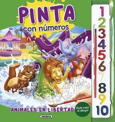 ANIMALES EN LIBERTAD (PINTO CON NUMEROS) | 9788467741186 | Llibreria Drac - Llibreria d'Olot | Comprar llibres en català i castellà online