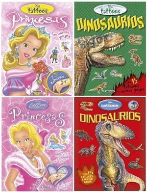 MIS TATTOOS (4 TÍTULOS) | 9788467742145 | SUSAETA, EQUIPO | Llibreria Drac - Llibreria d'Olot | Comprar llibres en català i castellà online