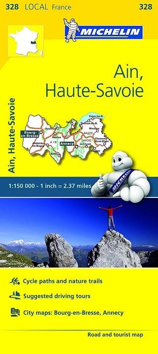 AIN HAUTE SAVOIE MAPA LOCAL FRANCE (328) 1:150000 | 9782067210455 | AA.DD. | Llibreria Drac - Librería de Olot | Comprar libros en catalán y castellano online