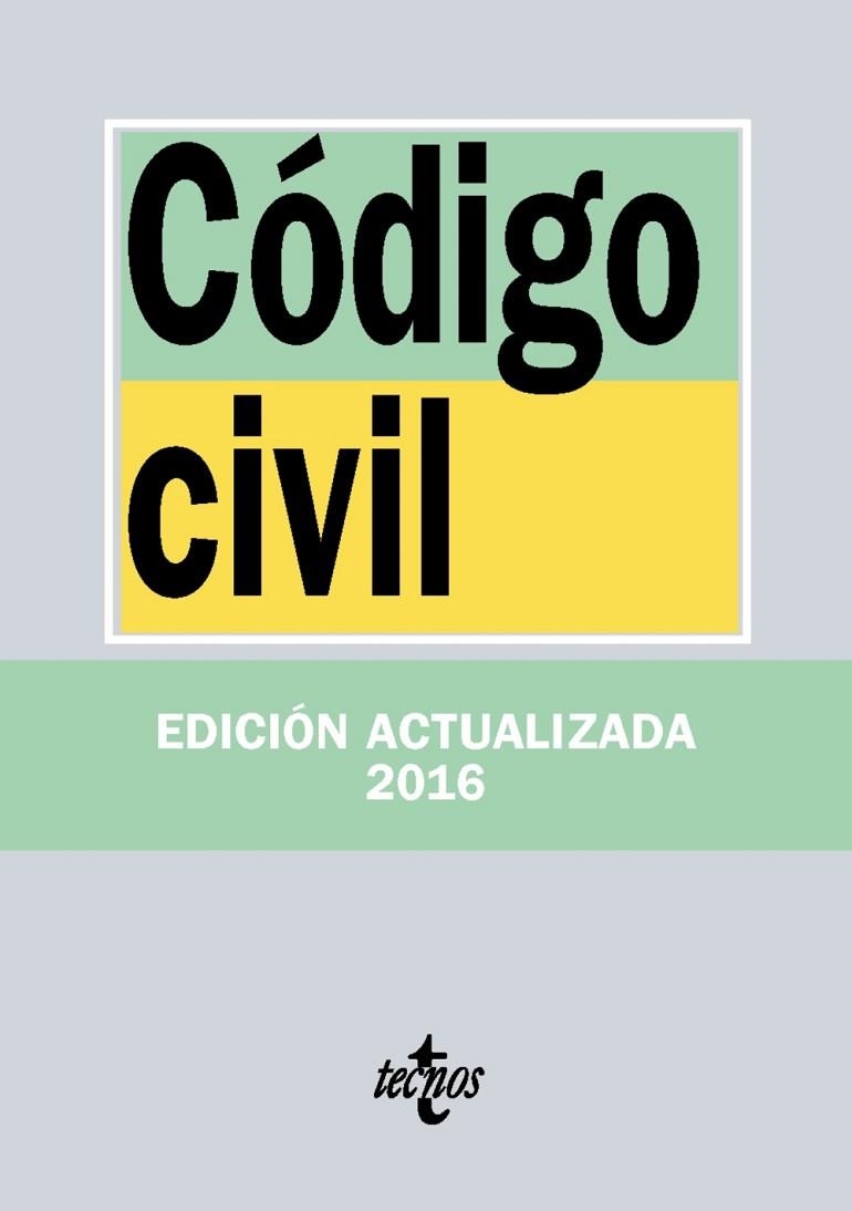 CÓDIGO CIVIL (2016) | 9788430969982 | AAVV | Llibreria Drac - Librería de Olot | Comprar libros en catalán y castellano online