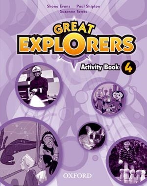 GREAT EXPLORERS 4: ACTIVITY BOOK | 9780194507608 | NINA LAUDER/SUZANNE TORRES | Llibreria Drac - Librería de Olot | Comprar libros en catalán y castellano online