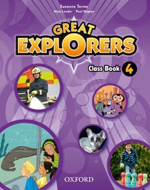 GREAT EXPLORERS 4: CLASS BOOK PACK | 9780194507684 | NINA LAUDER/SUZANNE TORRES | Llibreria Drac - Librería de Olot | Comprar libros en catalán y castellano online