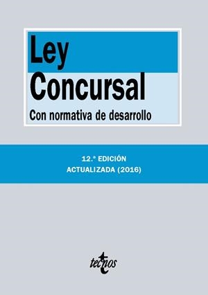 LEY CONCURSAL | 9788430970100 | EDITORIAL TECNOS | Llibreria Drac - Librería de Olot | Comprar libros en catalán y castellano online