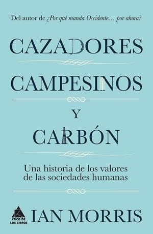 CAZADORES, CAMPESINOS Y CARBÓN | 9788416222216 | MORRIS, IAN | Llibreria Drac - Librería de Olot | Comprar libros en catalán y castellano online