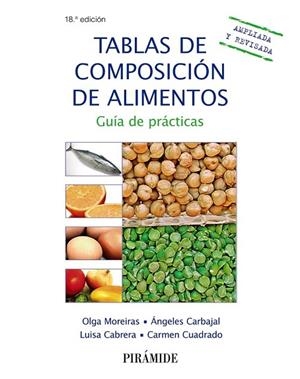 TABLAS DE COMPOSICIÓN DE ALIMENTOS | 9788436836233 | MOREIRA, OLGA ; CARBAJAL, ÁNGELES ; CABRERA, LUISA ; CUADRADO, CARMEN | Llibreria Drac - Librería de Olot | Comprar libros en catalán y castellano online