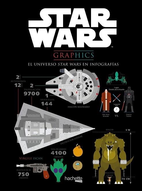 STAR WARS GRAPHICS. EL UNIVERSO STAR WARS EN INFOGRAFÍAS | 9788416857029 | Llibreria Drac - Librería de Olot | Comprar libros en catalán y castellano online