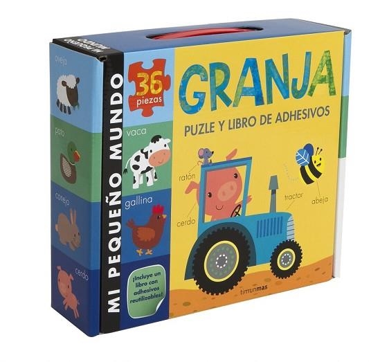 GRANJA. PUZLE Y LIBRO DE ADHESIVOS | 9788408134947 | LITTLE TIGER PRESS | Llibreria Drac - Librería de Olot | Comprar libros en catalán y castellano online