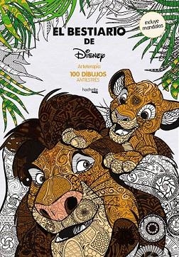 BESTIARIO DE DISNEY, EL (ARTERAPIA 100 DIBUJOS ANTIESTRES) | 9788416857050 | Llibreria Drac - Librería de Olot | Comprar libros en catalán y castellano online