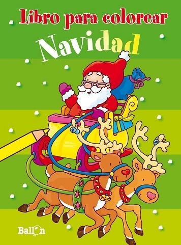NAVIDAD  (LIBRO PARA COLOREAR) | 9789463075138 | Llibreria Drac - Llibreria d'Olot | Comprar llibres en català i castellà online