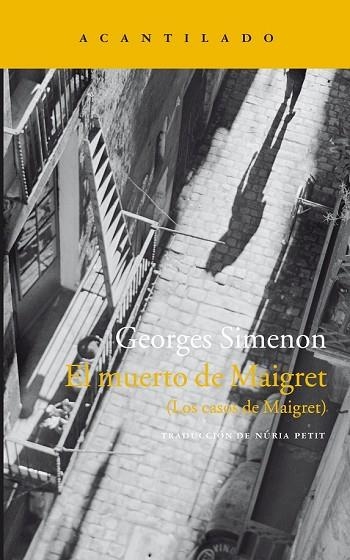 MUERTO DE MAIGRET, EL | 9788416748167 | SIMENON, GEORGES | Llibreria Drac - Librería de Olot | Comprar libros en catalán y castellano online