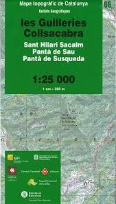GUILLERIES I COLLSACABRA MAPA TOPOGRÀFIC 66 (1:25) | 9788439393931 | Llibreria Drac - Librería de Olot | Comprar libros en catalán y castellano online