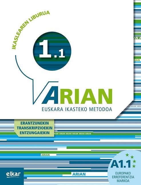 ARIAN A1.1. IKASLEAREN LIBURUA | 9788490271308 | BATZUEN ARTEAN | Llibreria Drac - Librería de Olot | Comprar libros en catalán y castellano online