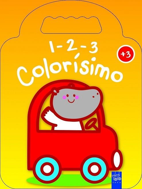 1-2-3 COLORÍSIMO. RINO (+3) | 9788408164623 | YOYO | Llibreria Drac - Llibreria d'Olot | Comprar llibres en català i castellà online