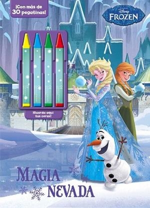FROZEN. MAGIA NEVADA (ACTIVIDADES CON CERAS) | 9788499518619 | DISNEY | Llibreria Drac - Librería de Olot | Comprar libros en catalán y castellano online