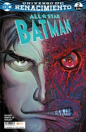 ALL-STAR BATMAN NÚM. 02 (RENACIMIENTO) | 9788416945733 | SNYDER, SCOTT; ROMITA JR., JOHN | Llibreria Drac - Llibreria d'Olot | Comprar llibres en català i castellà online