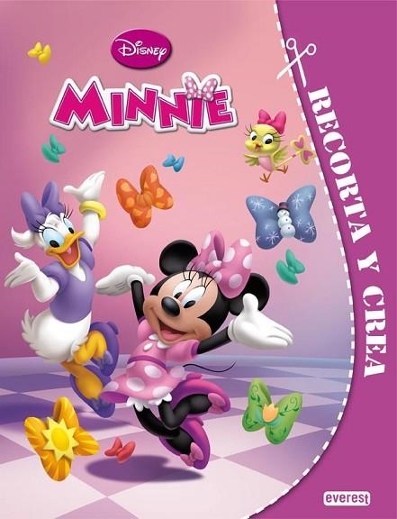 MINNIE. RECORTA Y CREA | 9788444169880 | WALT DISNEY COMPANY | Llibreria Drac - Librería de Olot | Comprar libros en catalán y castellano online