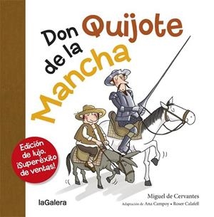 DON QUIJOTE DE LA MANCHA | 9788424660499 | CAMPOY, ANA; CERVANTES SAAVEDRA, MIGUEL DE | Llibreria Drac - Librería de Olot | Comprar libros en catalán y castellano online