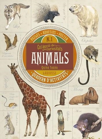 ANIMALS (COL·LECCIÓ DE CURIOSITATS) | 9788416641703 | LAROUSSE EDITORIAL | Llibreria Drac - Librería de Olot | Comprar libros en catalán y castellano online