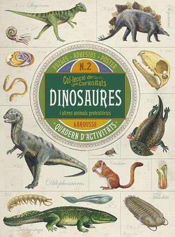 DINOSAURES (COL·LECCIÓ DE CURIOSITATS) | 9788416641710 | LAROUSSE EDITORIAL | Llibreria Drac - Librería de Olot | Comprar libros en catalán y castellano online