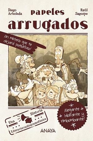 PAPELES ARRUGADOS | 9788469834855 | ARBOLEDA, DIEGO / SAGOSPE, RAÚL | Llibreria Drac - Librería de Olot | Comprar libros en catalán y castellano online