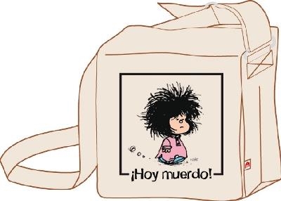 BANDOLERA MAFALDA HOY MUERDO | 9788862127752 | QUINO | Llibreria Drac - Librería de Olot | Comprar libros en catalán y castellano online