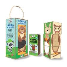 ANIMALES DEL BOSQUE, LOS (ECO-CUBITOS COMBINABLES Y LIBRITO) | 9788868601126 | DD.AA. | Llibreria Drac - Llibreria d'Olot | Comprar llibres en català i castellà online