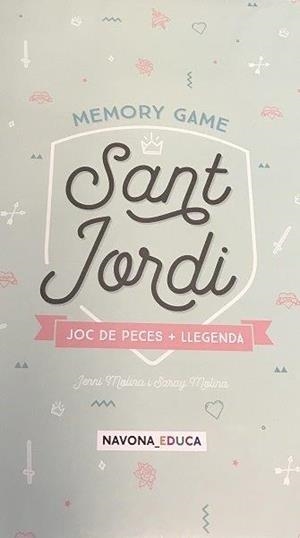 MEMORY GAME. SANT JORDI | 9788416259816 | MOLINA, SARAY / MOLINA, JENNI | Llibreria Drac - Librería de Olot | Comprar libros en catalán y castellano online