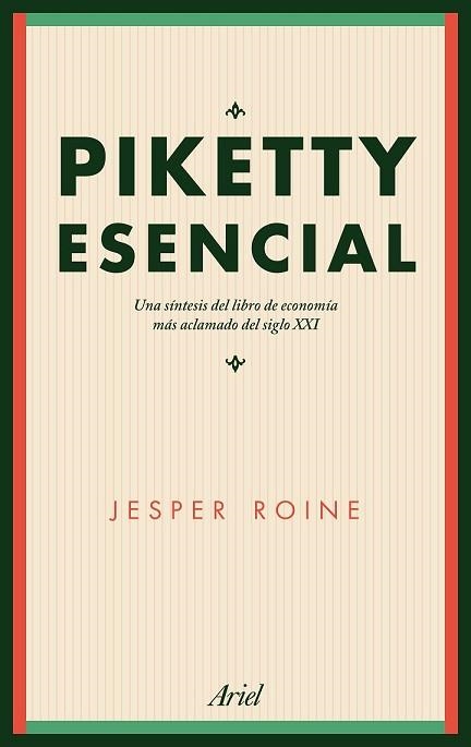 PIKETTY ESENCIAL | 9788434425620 | ROINE, JESPER | Llibreria Drac - Librería de Olot | Comprar libros en catalán y castellano online