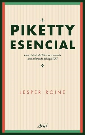 PIKETTY ESENCIAL | 9788434425620 | ROINE, JESPER | Llibreria Drac - Llibreria d'Olot | Comprar llibres en català i castellà online