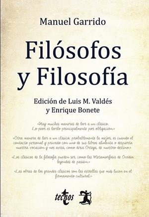 FILÓSOFOS Y FILOSOFÍA | 9788430971114 | GARRIDO, MANUEL | Llibreria Drac - Llibreria d'Olot | Comprar llibres en català i castellà online
