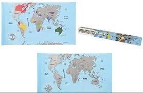 MAPA DEL MUNDO PARA RASCAR (SCRATCH WORLD MAP) | 4029811337460 | VV.AA. | Llibreria Drac - Librería de Olot | Comprar libros en catalán y castellano online