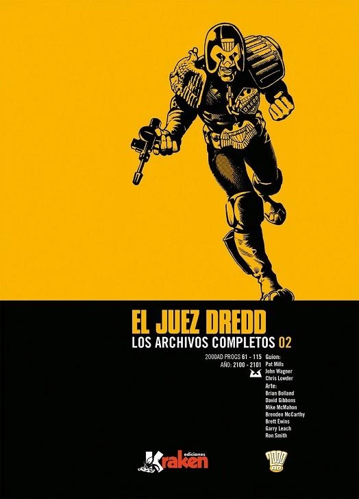 JUEZ DREDD 2. LOS ARCHIVOS COMPLETOS | 9788416435210 | AA.DD. | Llibreria Drac - Librería de Olot | Comprar libros en catalán y castellano online