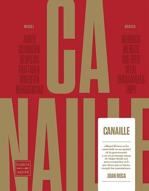 CANAILLE | 9788408164807 | BROSSA REAL, MIQUEL  | Llibreria Drac - Librería de Olot | Comprar libros en catalán y castellano online