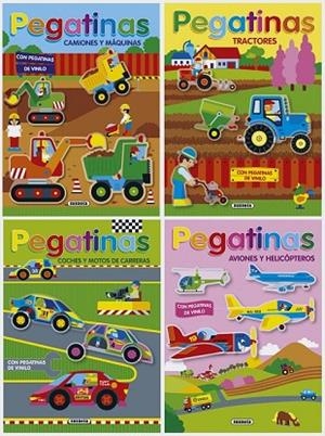 JUGAMOS Y CONSTRUIMOS CON PEGATINAS DE VINILO (4 TÍTULOS) | 9788467748659 | VV.AA. | Llibreria Drac - Llibreria d'Olot | Comprar llibres en català i castellà online